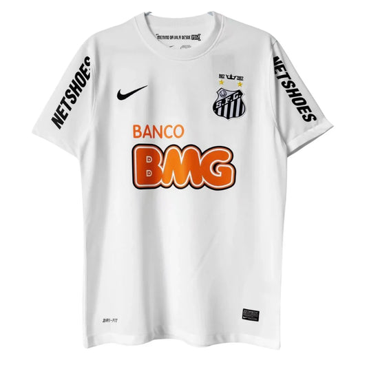 Classic Vintage 11-12 Santossi Family Women Cotton Football Men Jerseys Vintage Little Neymar Football Adults Wear Shirts Unisex
